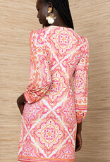 Hale Bob Miller Dress Coral