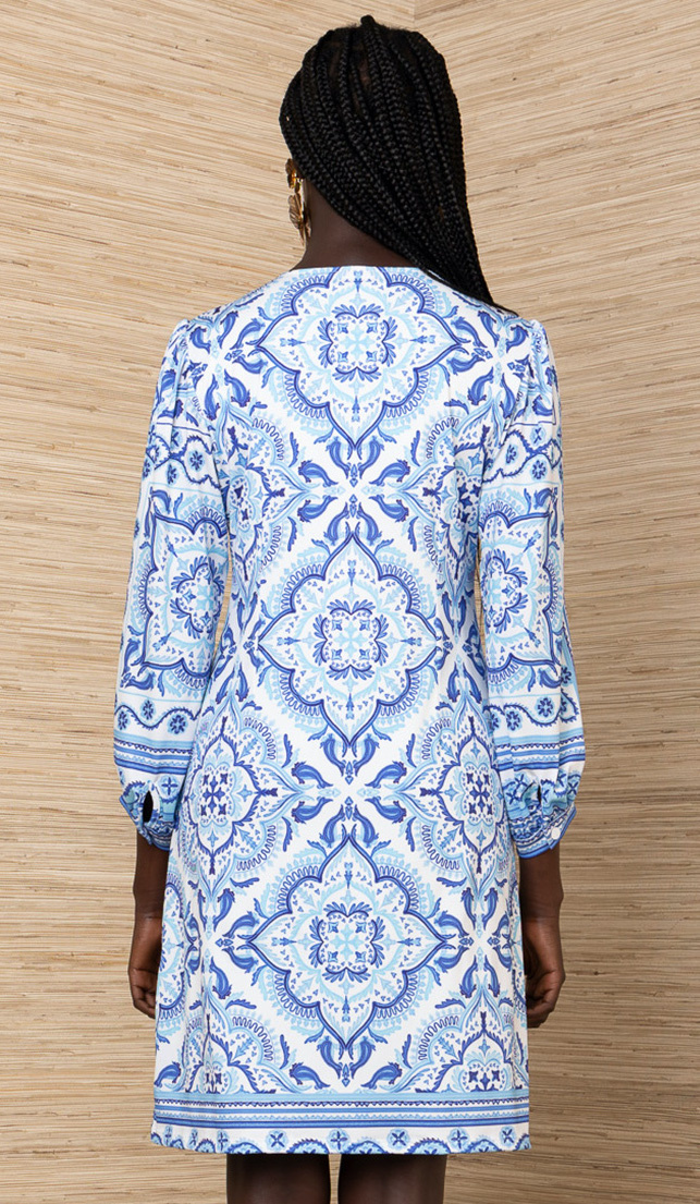 Hale Bob Miller Dress Blue