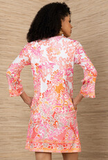 Hale Bob Flannery Dress Pink