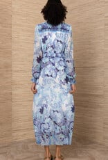 Hale Bob Bertille Maxi Dress Blue