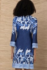 Hale Bob Wrenlee Dress Navy