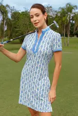 Cabana Life Flora Short Sleeve Sport Dress