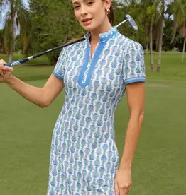 Cabana Life Flora Short Sleeve Sport Dress