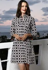 Dizzy Lizzie Dizzy Lizzie Sag Harbor Dress Wicker Black