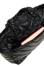 Wanderfull Quilted Tote Black