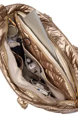 Wanderfull Quilted Tote Gold