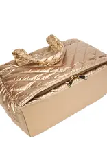 Wanderfull Quilted Tote Gold