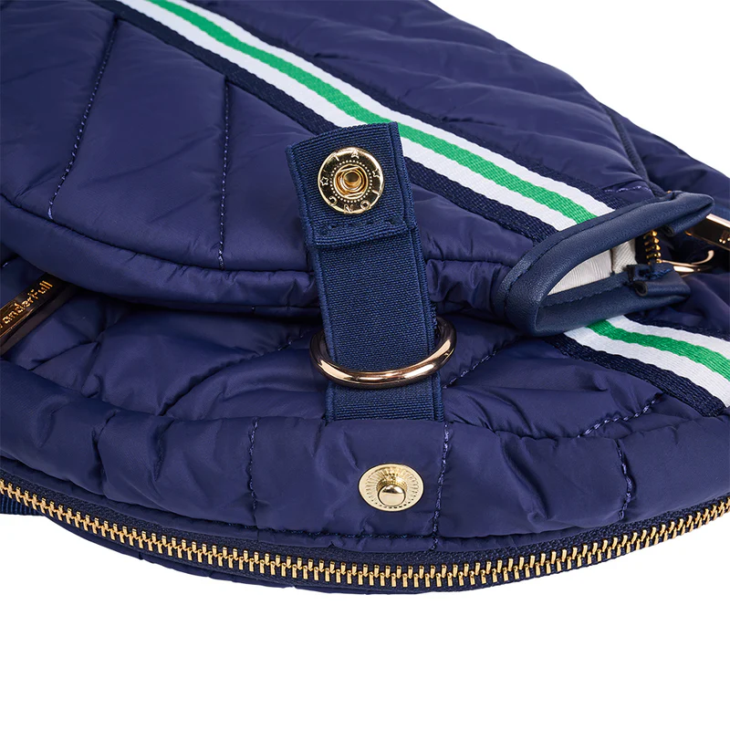 Wanderfull Pickleball Sling Bag w/ Removable Racquet Cover Navy