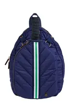 Wanderfull Pickleball Sling Bag w/ Removable Racquet Cover Navy