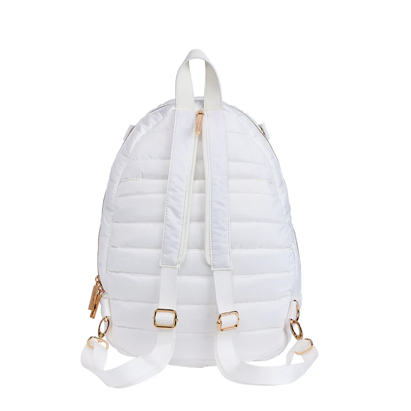 Wanderfull Pickleball Sling Bag w/ Removable Racquet Cover White