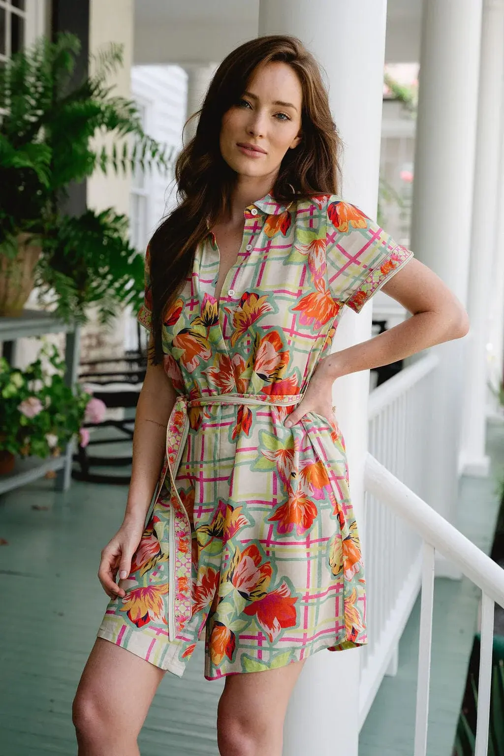 Briton Court Daphne Dress Floral Bloom