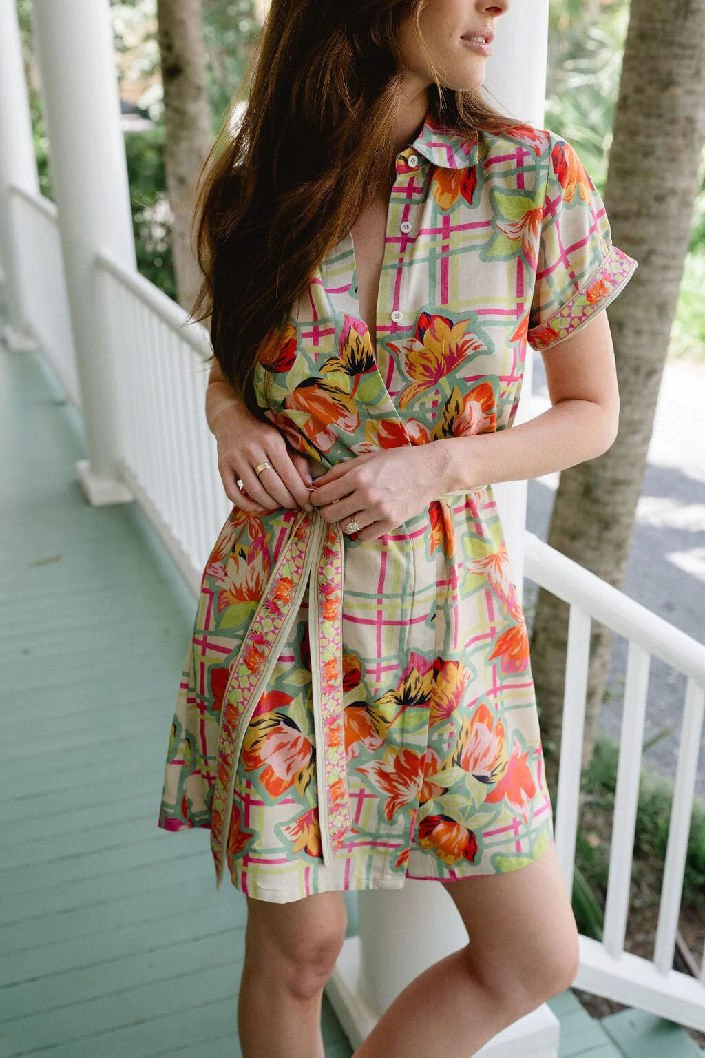 Briton Court Daphne Dress Floral Bloom