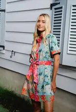 Briton Court Elena Dress Colorblock Floral