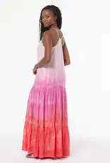 Young Fabulous & Broke Alani Dress Electric Brushed Ombre