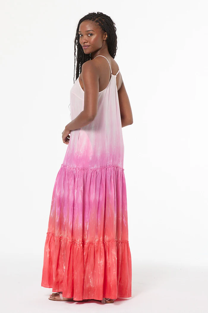 Young Fabulous & Broke Alani Dress Electric Brushed Ombre
