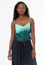 Young Fabulous & Broke Emmet Tank Teal Brushed Ombre