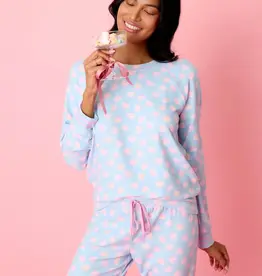 PJ Salvage Sweetheart Set Blue Haze