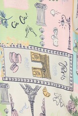 PJ Salvage Paris Postcards Set