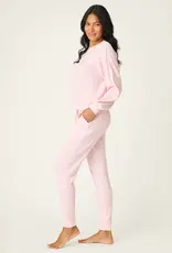 PJ Salvage Cross Stitch Pink Lounge Set