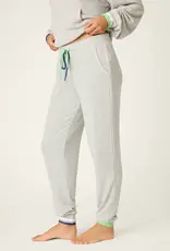 PJ Salvage C'est La Vie Grey Banded Pants
