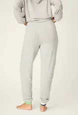 PJ Salvage C'est La Vie Grey Banded Pants
