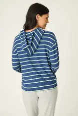 PJ Salvage C'est La Vie Striped Hoodie