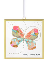 Demdaco Mom I Love You Butterfly Suncatcher