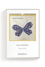 Demdaco Heart of Gold Butterfly Suncatcher