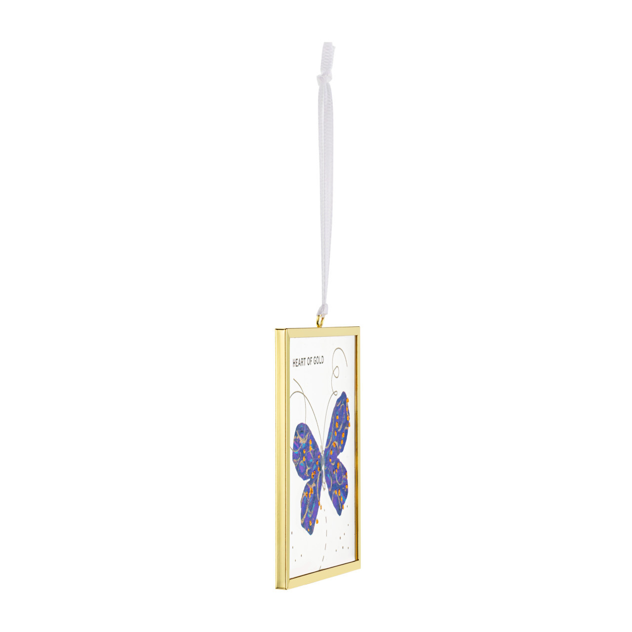 Demdaco Heart of Gold Butterfly Suncatcher