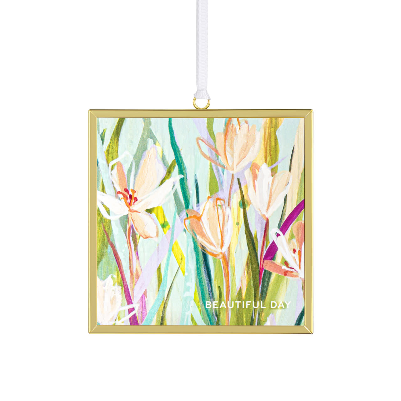 Demdaco Beautiful Day Floral Suncatcher