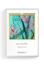 Demdaco Happily Hopeful Floral Suncatcher