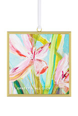 Demdaco Grateful All Over Floral Suncatcher