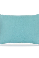 Demdaco Wake Up at Noon Blue Accent Pillow