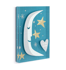 Demdaco To the Moon Together Tile Acrylic Wall Art