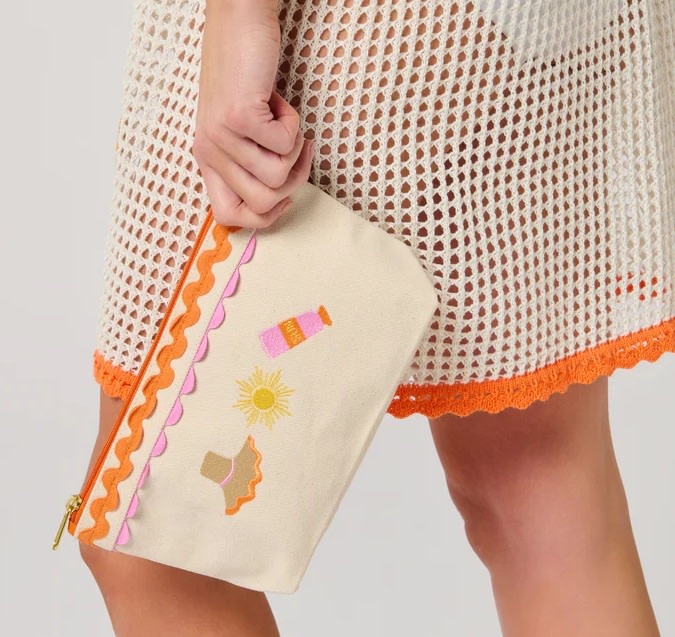 Shiraleah Poppy Zip Pouch