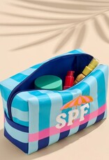 Shiraleah "Spf" Large Zip Pouch Turquoise