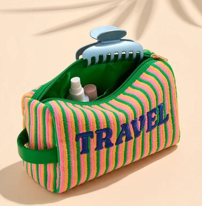 Shiraleah "Travel" Medium Zip Pouch Multi