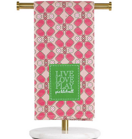 Royal Standard Live Love Play Pickleball Hand Towel