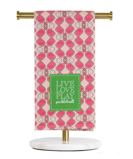 Royal Standard Live Love Play Pickleball Hand Towel