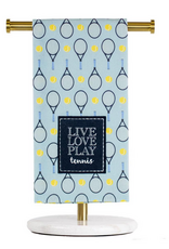 Royal Standard Live Love Play Tennis Hand Towel