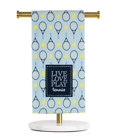 Royal Standard Live Love Play Tennis Hand Towel