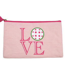 Royal Standard Pickleball Love Juco Cosmetic Bag