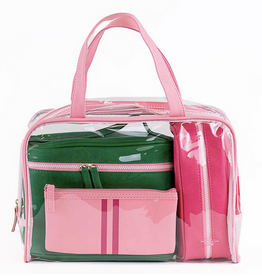 Royal Standard Livie Travel Gift Set in Pink & Kelly