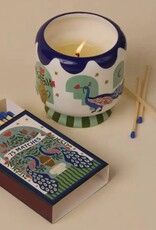 PaddyWax Peacock Candle Misted Lime