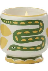 PaddyWax Snake Candle Wild Lemongrass
