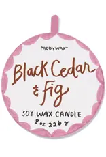 PaddyWax Tiger Candle Black Cedar & Fig