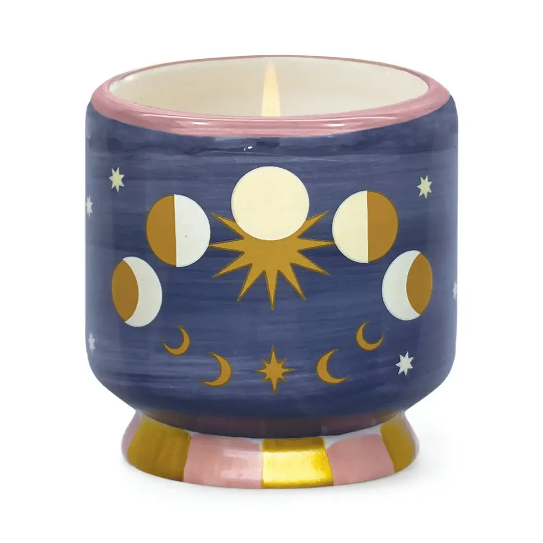 PaddyWax Moon Phase Candle Jasmine Rose