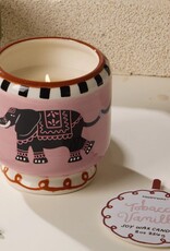 PaddyWax Elephant Candle Tobacco  Vanilla
