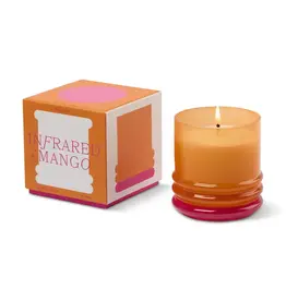 PaddyWax Stacked Glass Candle Infrared Mango