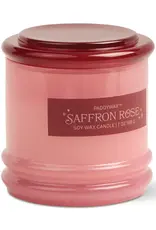 PaddyWax Stacked Glass Candle Saffron Rose